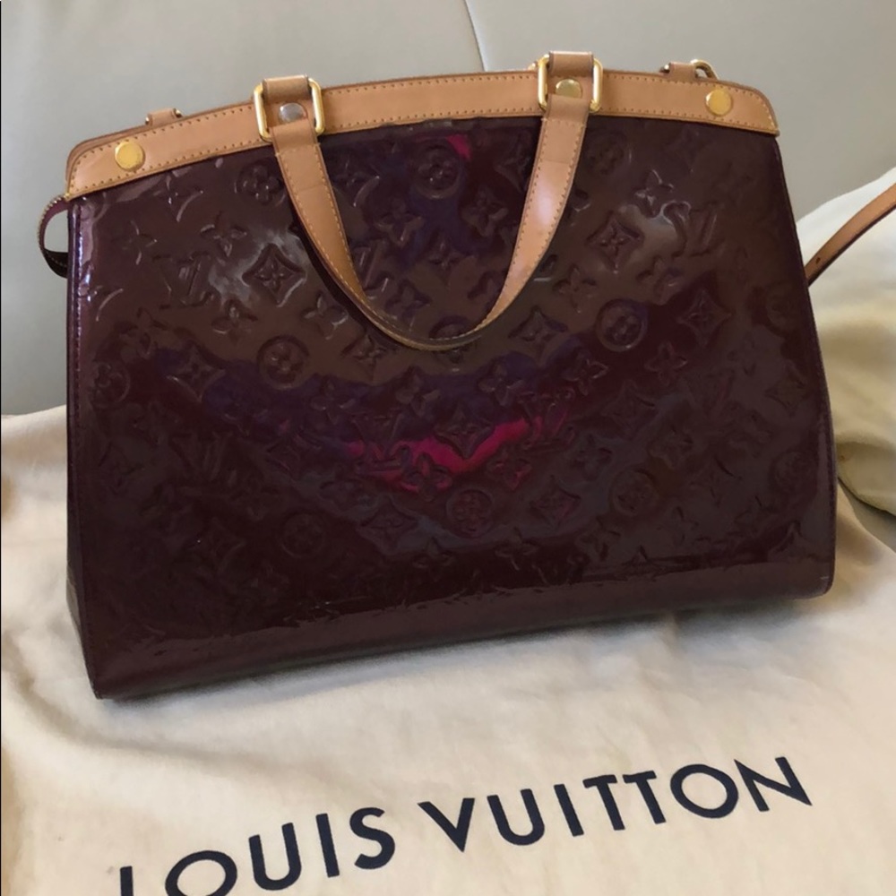 Louis Vuitton bag.